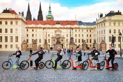 Prague: Group E-bike / E-scooter Tours Prague: Group E-bike / E-scooter Tours