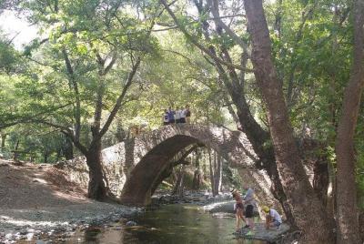 Omodos village, Kelephos bridge - optional easy walk (from Nicosia)