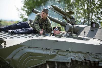 BMP Tank Driving Experience in Prague