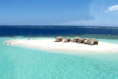 Paradise Island Cayo Arena & Mangroves from Puerto Plata (Full Da Paradise Island Cayo Arena & Mangroves from Puerto Plata (Full Da