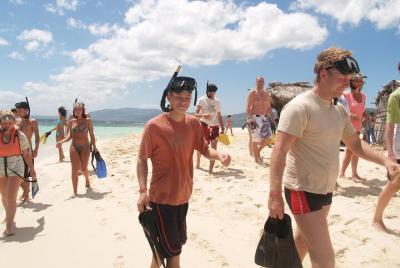 Isla Paraiso from Puerto Plata.