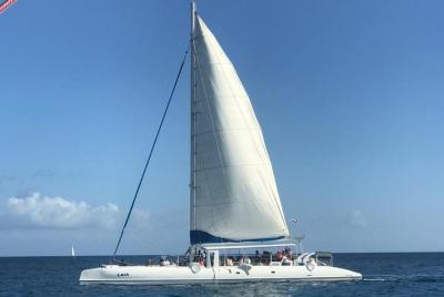 Saona Island Paradise by Catamaran and Speed Boat and Snorkel  Saona Island Paradise by Catamaran and Speed Boat and Snorkel