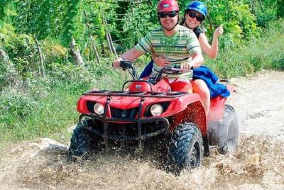 ATV 4 Wheel double adventure with Cave & Beach from Punta Cana (Half Day) ATV 4 Wheel double adventure with Cave & Beach from Punta Cana (Half Day)
