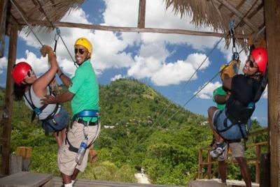 Zip Line Activity in Punta Cana, Dominican Republic Zip Line Activity in Punta Cana, Dominican Republic