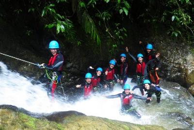 Canyoning in Rio Blanco from Baños Canyoning in Rio Blanco from Baños