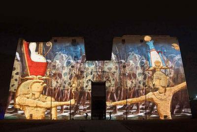 Sound and Light Show at Philae Temple In Aswan