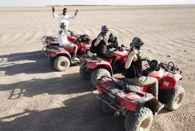 3 Hours Quad Bike Safari Desert Hurghada ( Morning or Afternoon )