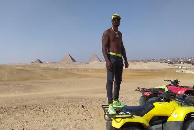 Desert Safari by Quad Bike Around Pyramids