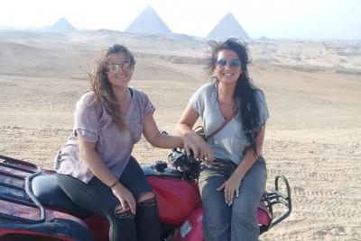 quad bike ATV ride around Giza pyramids