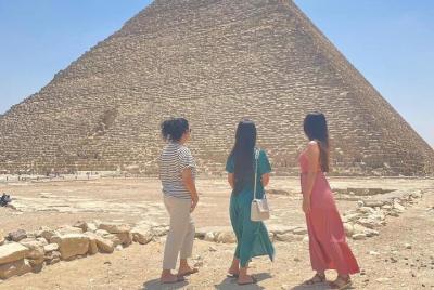 Day Tour Giza Pyramids, Sphinx , Saqqara and Dahshur from Cairo/G