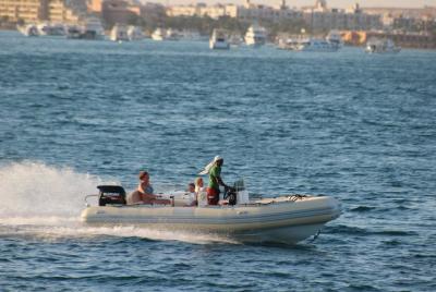 Learn How to drive a Zodiac boat & snorkeling Sea Trip - Hurghada