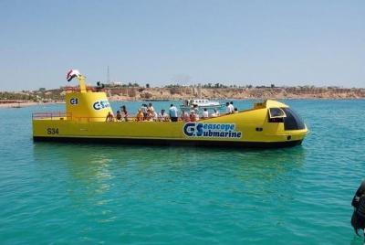 Unforgettable Submarine Sea Scope Trip with Snorkeling from Hurgh Unforgettable Submarine Sea Scope Trip with Snorkeling from Hurgh