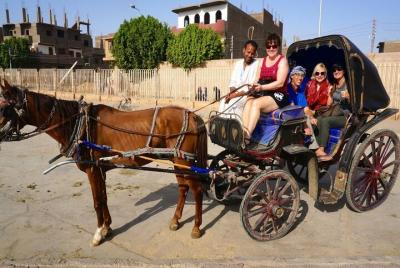 Horse Carriage City Tour in luxor city with meal and soft drink