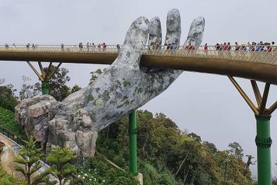 Shore Excursion Small Group to Visit GOLDEN BRIDGE BA NA HILLS & DA NANG CITY