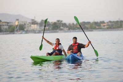 Luxor Kayak riding on the Nile Luxor Kayak riding on the Nile