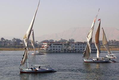 Short Felucca Boat in Luxor