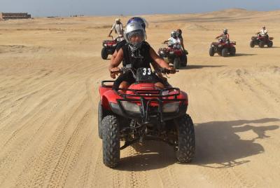 Moto Marine Safari By ATV Quad & Snorkeling Excursion and Camel R