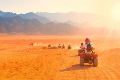 Sunset Desert Safari Trip By Quad Bike from Marsa Alam