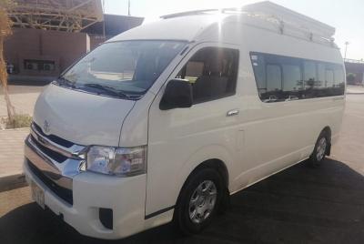 Transfer by Minivan from Hurghada Airport to all hotels in Safaga Transfer by Minivan from Hurghada Airport to all hotels in Safaga