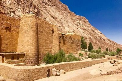 St. Catherine St. Catherine's Monastery and Moses' Mountain from Cairo
