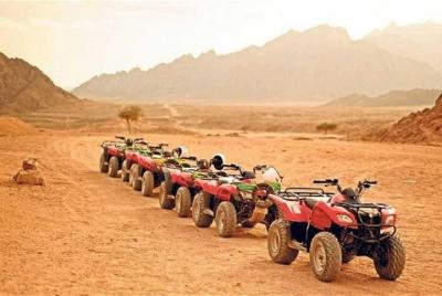 Quad Biking in the Egyptian Desert from Sharm el Sheikh Quad Biking in the Egyptian Desert from Sharm el Sheikh