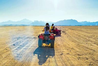 Sea Trip & Desert ATV Parasailing Twister Boat With Private tran  Sea Trip & Desert ATV Parasailing Twister Boat With Private tran