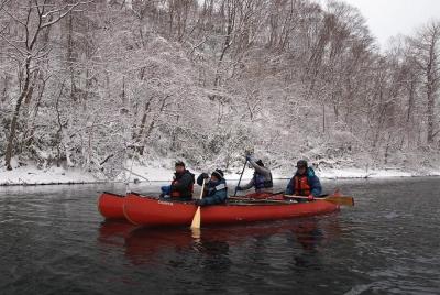 [Winter Program November-March] Lake Shikotsu Winter Canoe