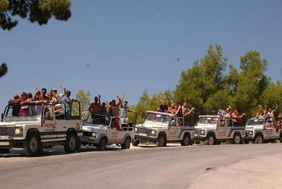 Jeep Safari on Taurus Mountains from Side  Jeep Safari on Taurus Mountains from Side