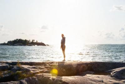 Midnight sun in the archipelago