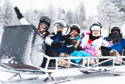 Santa’s Sleigh Ride around the Arctic Circle from Rovaniemi Santa’s Sleigh Ride around the Arctic Circle from Rovaniemi