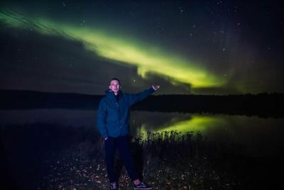 Northern Lights Hunting By Minivan, Small Group Adventure