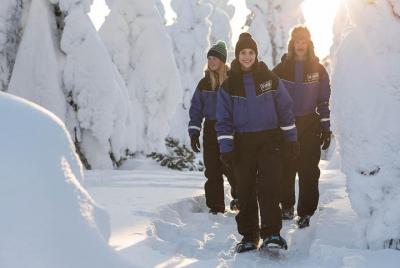 Snowshoeing in the Arctic Circle Wilderness