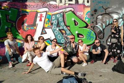 Graffiti workshop for companies / associations in the Mauerpark Graffiti workshop for companies / associations in the Mauerpark