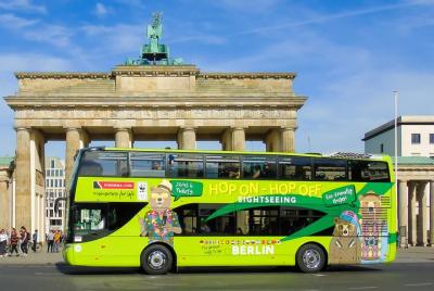 Hop On Hop Off - Sightseeing Open Top Bus on 2 Routes in Berlin w Hop On Hop Off - Sightseeing Open Top Bus on 2 Routes in Berlin w