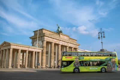 Berlin Hop On - Hop Off Sightseeing Bus on 2 Routes and 1-Hour Ri Berlin Hop On - Hop Off Sightseeing Bus on 2 Routes and 1-Hour Ri