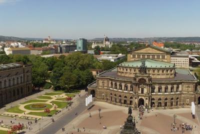 City tour and guided tour in the New Green Vault and in the Sempe City tour and guided tour in the New Green Vault and in the Sempe
