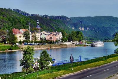 Through Bad Schandau / Saxon Switzerland by scavenger hunt Through Bad Schandau / Saxon Switzerland by scavenger hunt