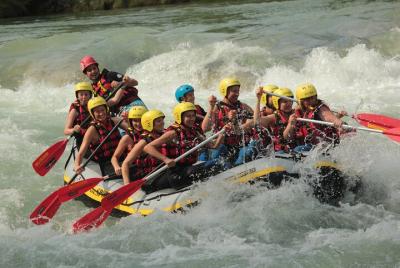 Rafting on the Isar Rafting on the Isar