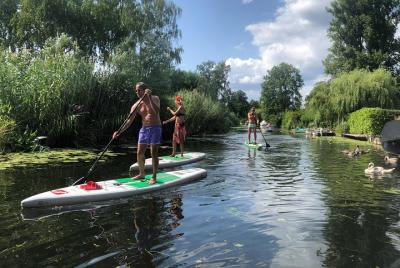 Stand Up Paddling Tour in the Karl Heine Canal Stand Up Paddling Tour in the Karl Heine Canal