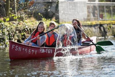 Canoe tour through the Leipziger Neuseenland Canoe tour through the Leipziger Neuseenland