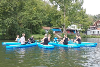 SUP Pilates in Stuttgart SUP Pilates in Stuttgart