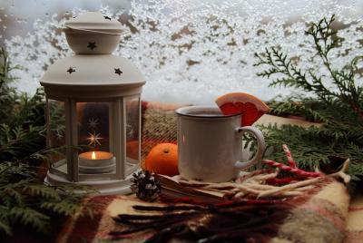 Winter sledge (covered wagon ride with mulled wine) Winter sledge (covered wagon ride with mulled wine)