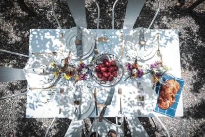 Private Dining: Greek lunch under the trees in a private garden i Private Dining: Greek lunch under the trees in a private garden i