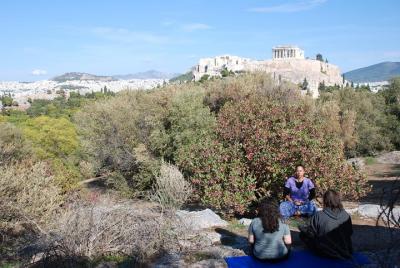 Ancient Greek Meditation & Theta Healing intro at the sacred hill