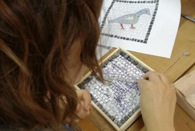 Make your own Athenian Mosaic art piece souvenir to take home in  Make your own Athenian Mosaic art piece souvenir to take home in