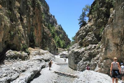 Samaria Gorge Trek: Full-Day Tour from Rethymno with French Guide