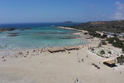 Private Van Tour to Elafonissi with SUP Board from Chania