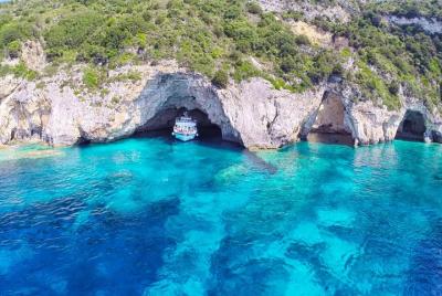 Paxos Antipaxos Blue Caves Day Tour from Corfu Paxos Antipaxos Blue Caves Day Tour from Corfu