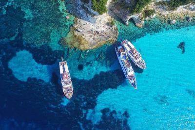 Full-Day Boat Tour of Paxos Antipaxos Blue Caves from Corfu Full-Day Boat Tour of Paxos Antipaxos Blue Caves from Corfu