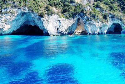 Royalty Cruise from Corfu Island to Paxoi, Antipaxoi & Blue Caves Royalty Cruise from Corfu Island to Paxoi, Antipaxoi & Blue Caves